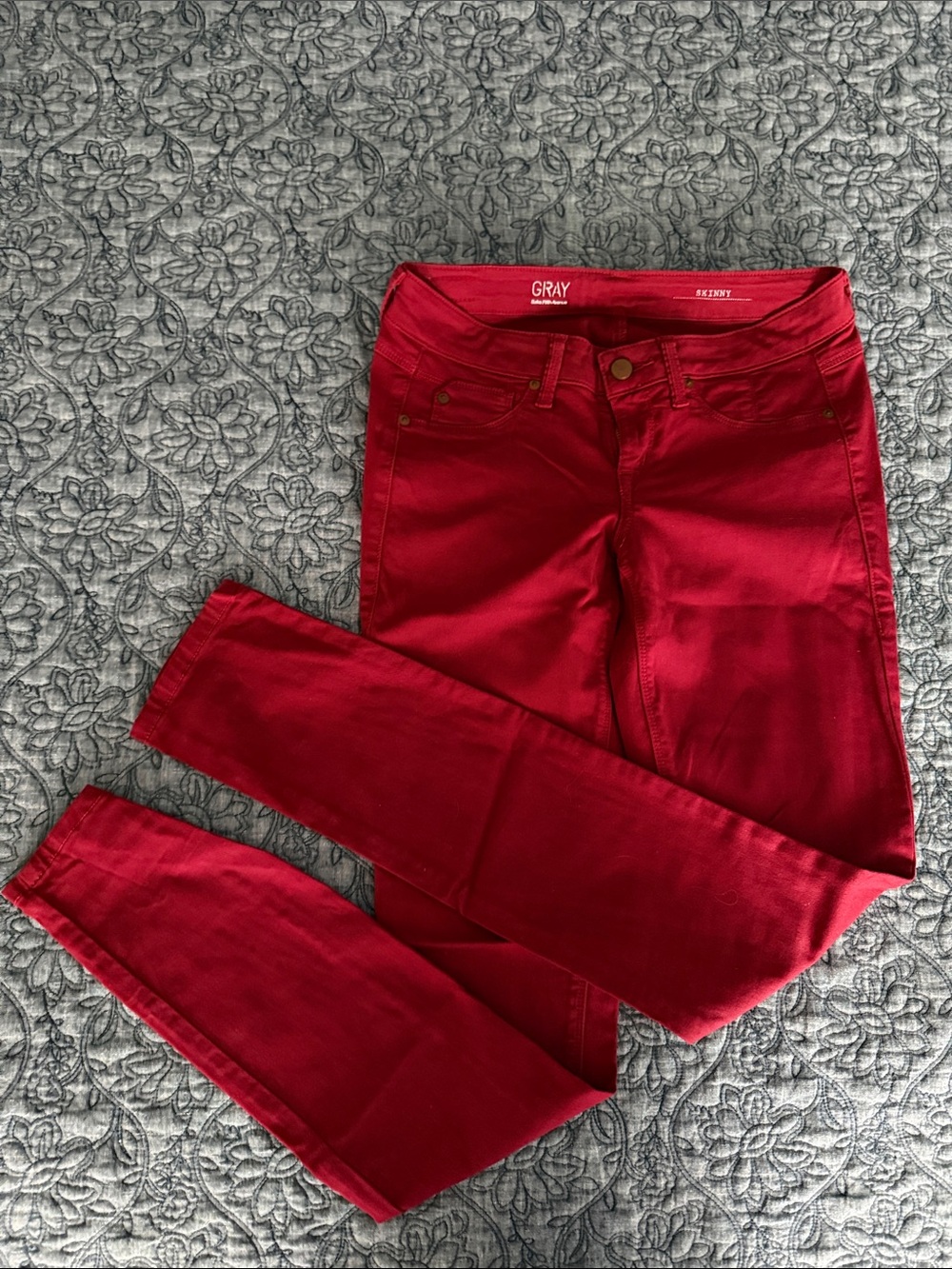 Garnet GRAY brand Women's Skinny Jeans